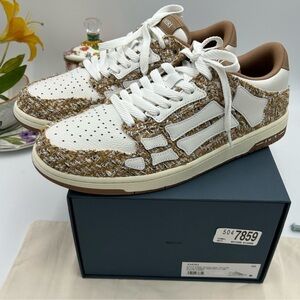 Men’s AMIRI BOUCLE SKEL low top sneakers size 46